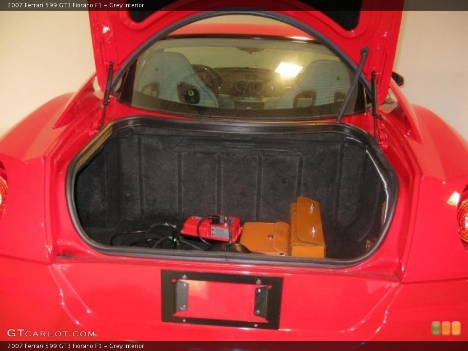 Grey Interior Trunk for the 2007 Ferrari 599 GTB Fiorano F1 #45106240