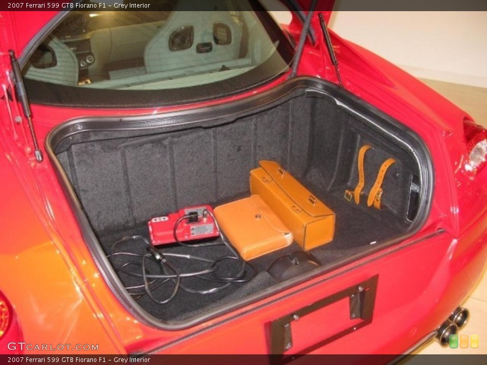 Grey Interior Trunk for the 2007 Ferrari 599 GTB Fiorano F1 #45106260