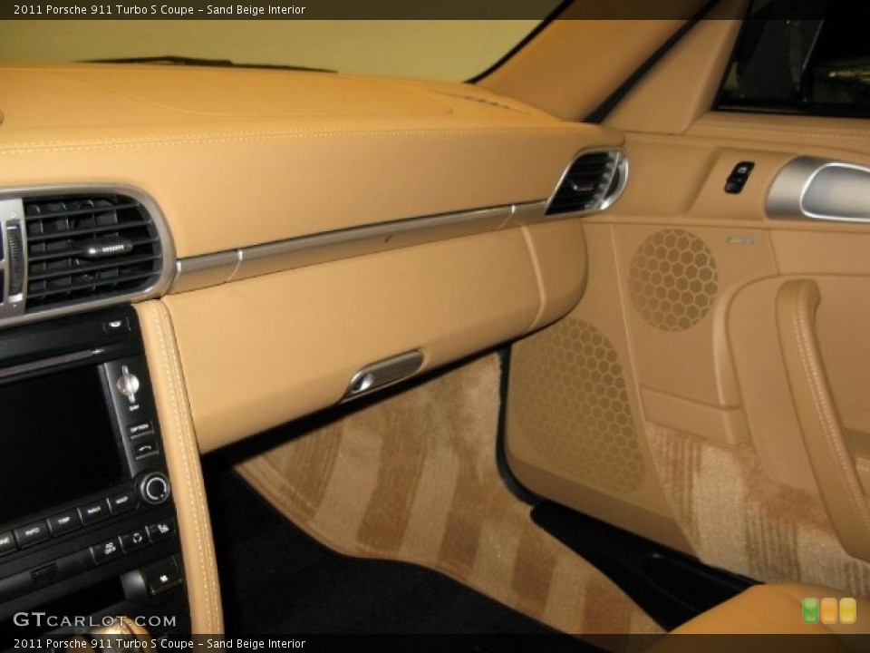 Sand Beige Interior Photo for the 2011 Porsche 911 Turbo S Coupe #45107196