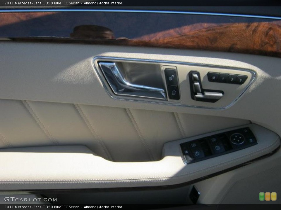 Almond/Mocha Interior Controls for the 2011 Mercedes-Benz E 350 BlueTEC Sedan #45108576