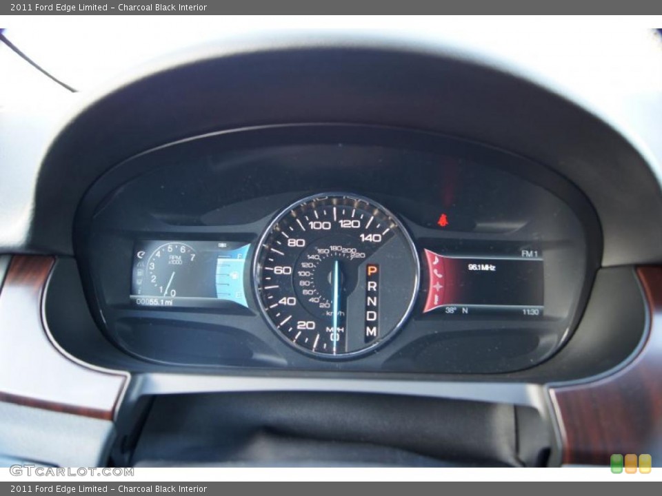 Charcoal Black Interior Gauges for the 2011 Ford Edge Limited #45113817