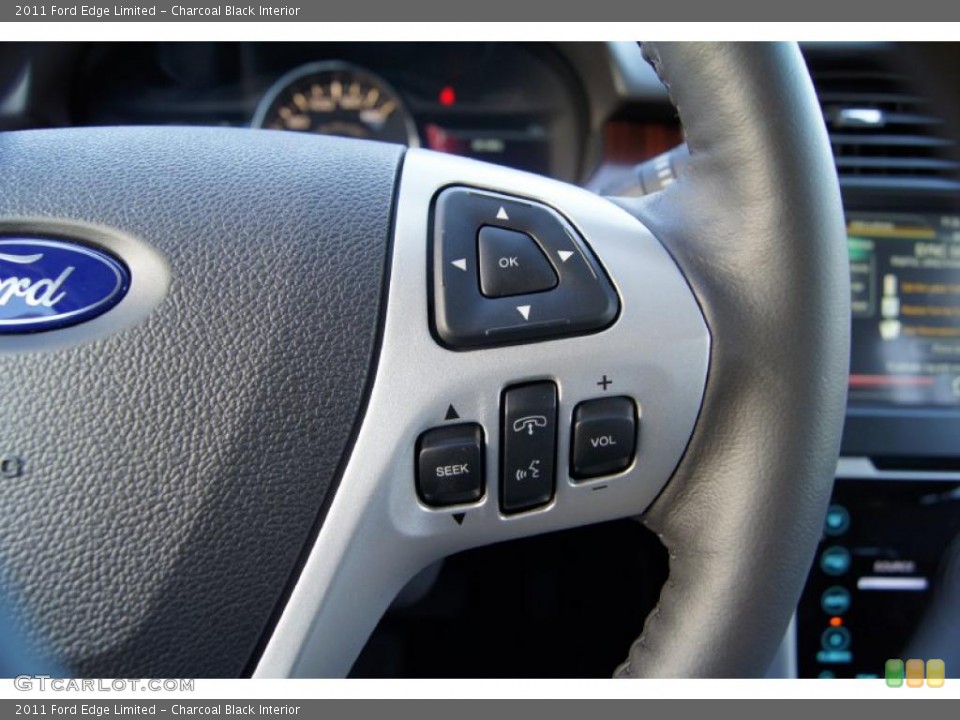 Charcoal Black Interior Controls for the 2011 Ford Edge Limited #45113845