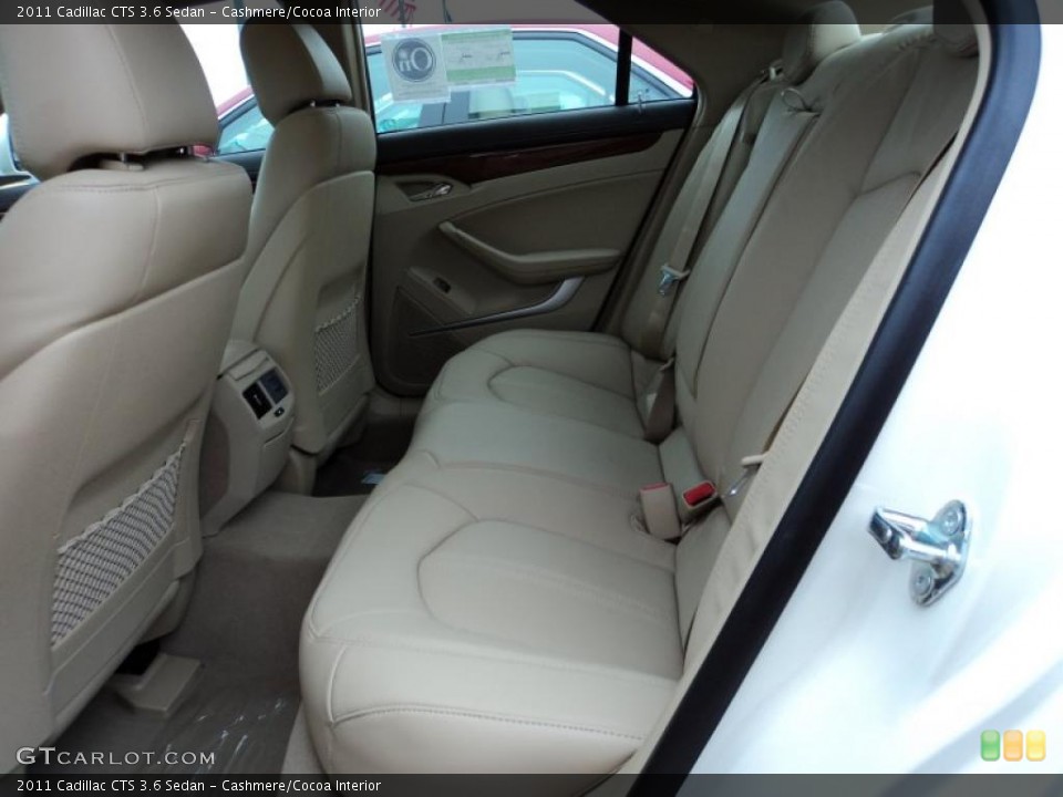 Cashmere/Cocoa Interior Photo for the 2011 Cadillac CTS 3.6 Sedan #45119194