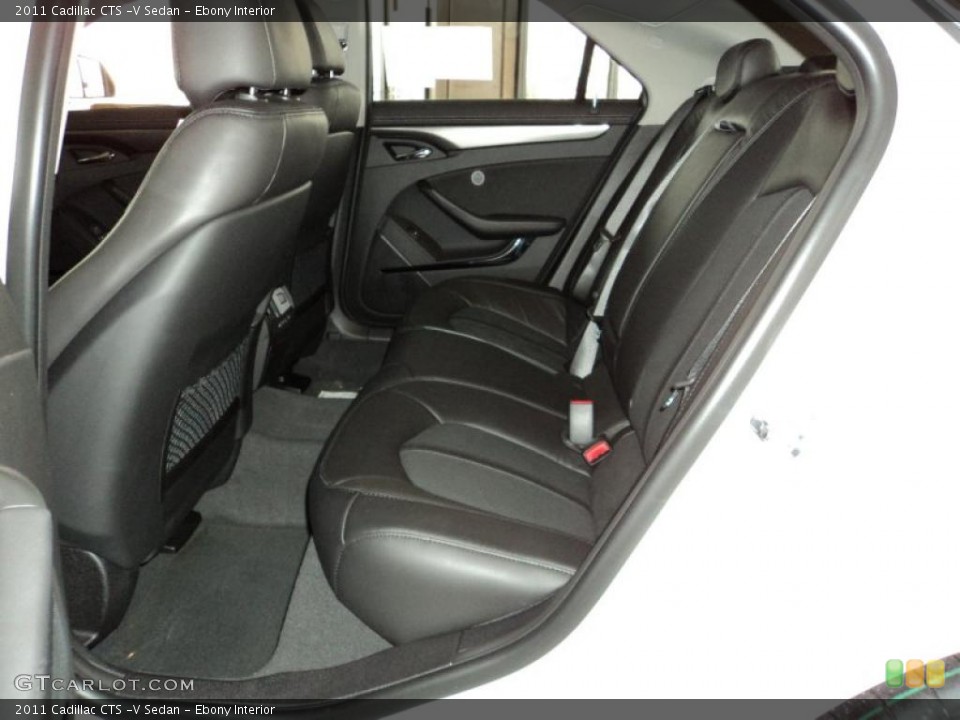 Ebony Interior Photo for the 2011 Cadillac CTS -V Sedan #45119574