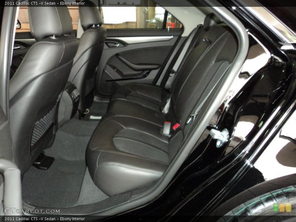 Ebony Interior Photo for the 2011 Cadillac CTS -V Sedan #45119690