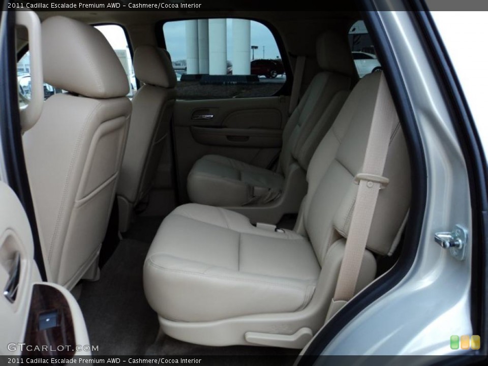 Cashmere/Cocoa Interior Photo for the 2011 Cadillac Escalade Premium AWD #45119942
