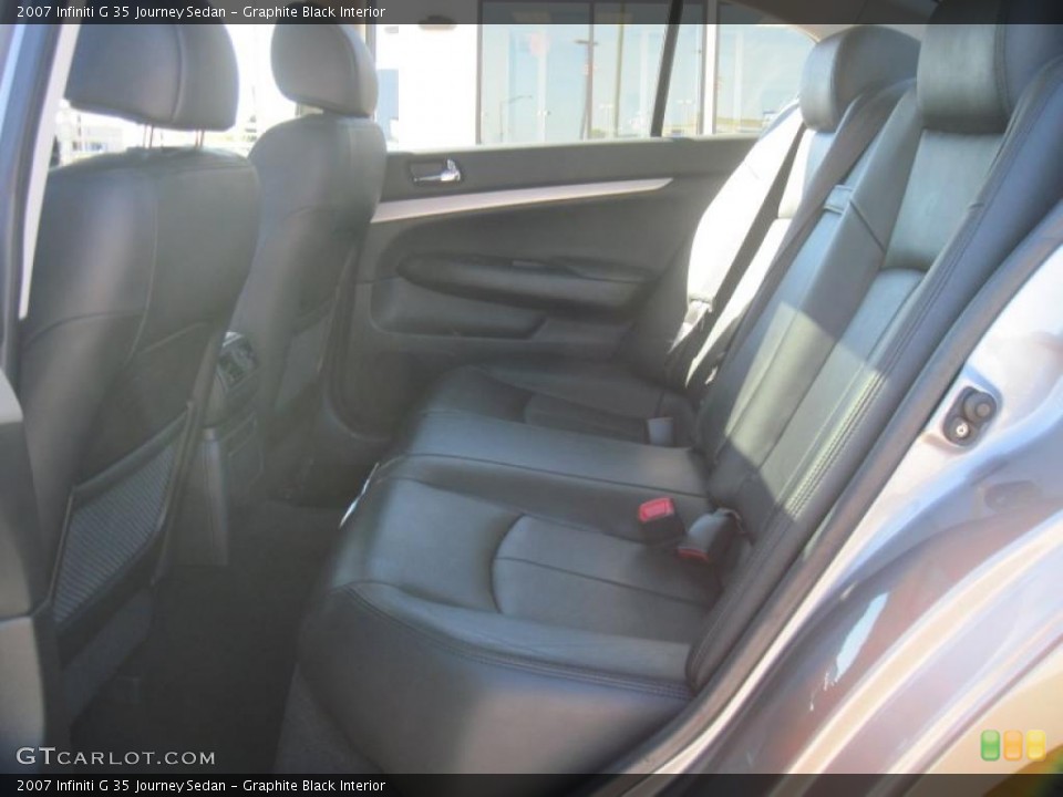 Graphite Black Interior Photo for the 2007 Infiniti G 35 Journey Sedan #45121434