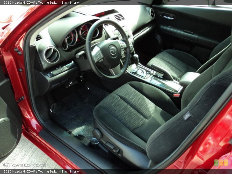 Black Interior Prime Interior for the 2010 Mazda MAZDA6 s Touring Sedan #45122398