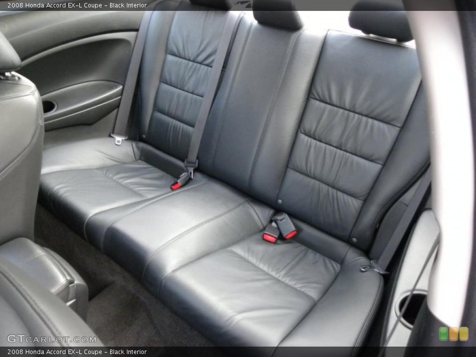 Black Interior Photo for the 2008 Honda Accord EX-L Coupe #45123802