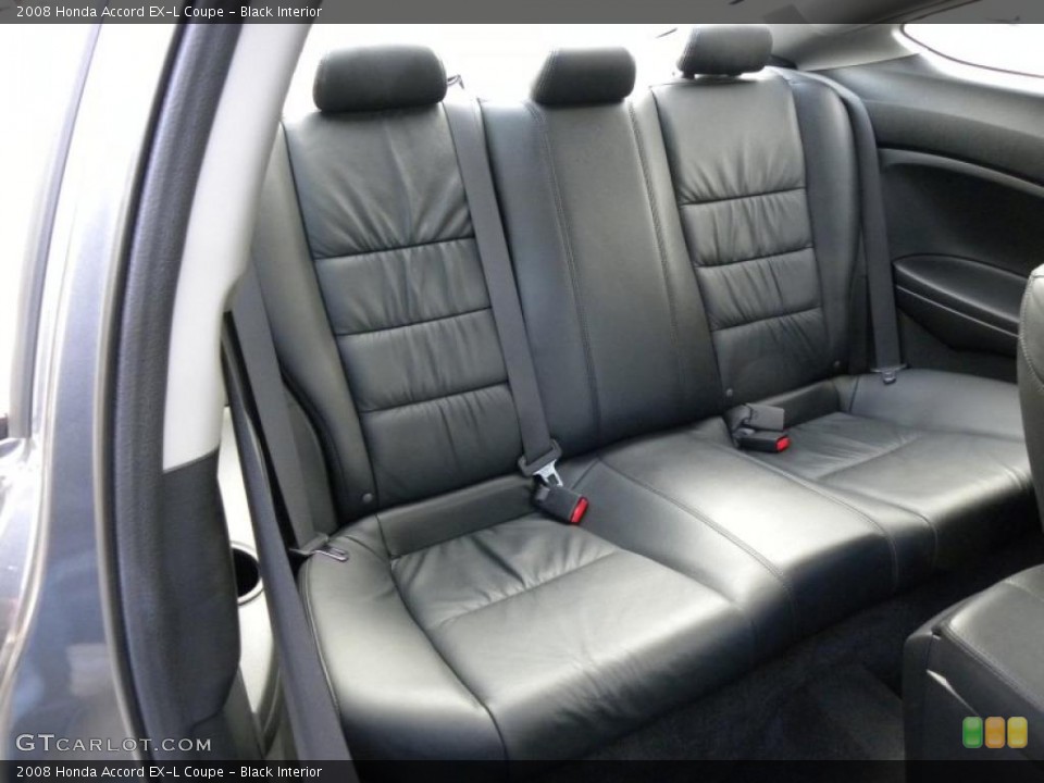 Black Interior Photo for the 2008 Honda Accord EX-L Coupe #45123842