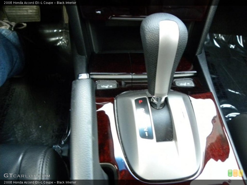Black Interior Transmission for the 2008 Honda Accord EX-L Coupe #45123978