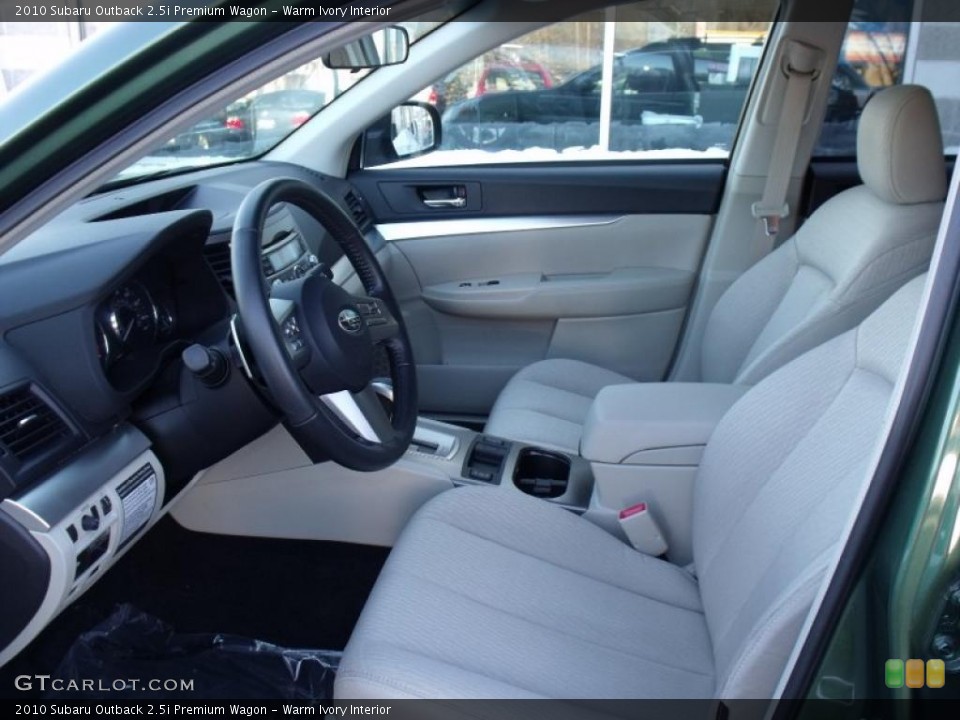 Warm Ivory Interior Photo for the 2010 Subaru Outback 2.5i Premium Wagon #45124082