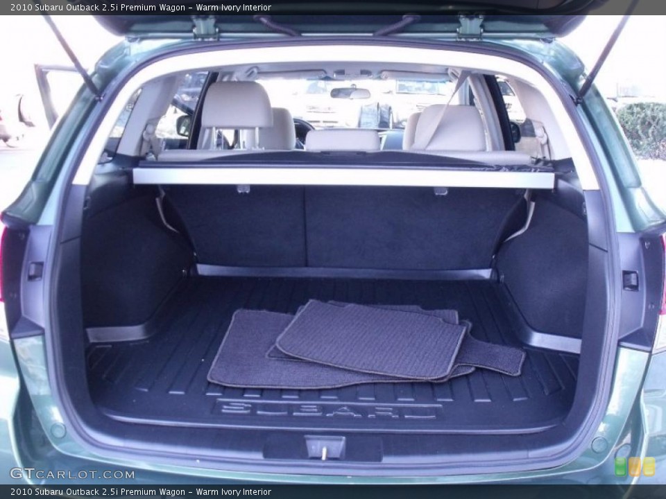 Warm Ivory Interior Trunk for the 2010 Subaru Outback 2.5i Premium Wagon #45124250