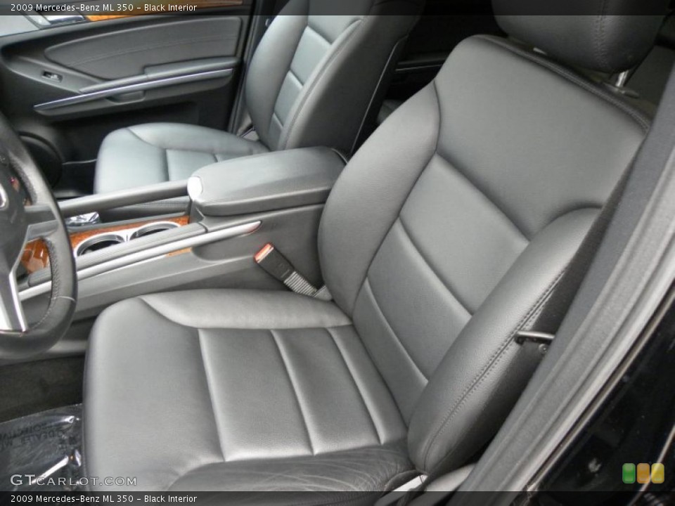 Black Interior Photo for the 2009 Mercedes-Benz ML 350 #45124482