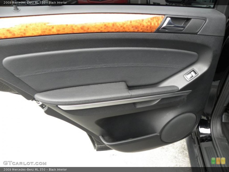Black Interior Door Panel for the 2009 Mercedes-Benz ML 350 #45124526