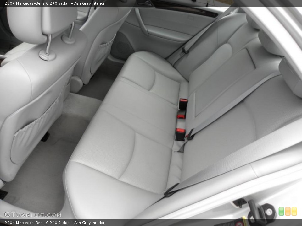 Ash Grey Interior Photo for the 2004 Mercedes-Benz C 240 Sedan #45125602
