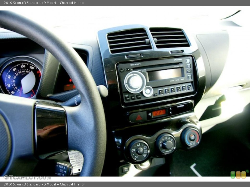 Charcoal Interior Controls for the 2010 Scion xD  #45125694