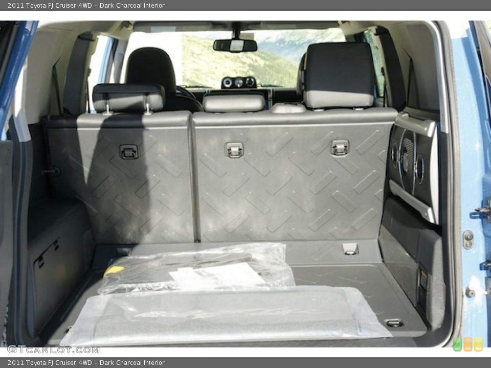 Dark Charcoal Interior Trunk for the 2011 Toyota FJ Cruiser 4WD #45125982