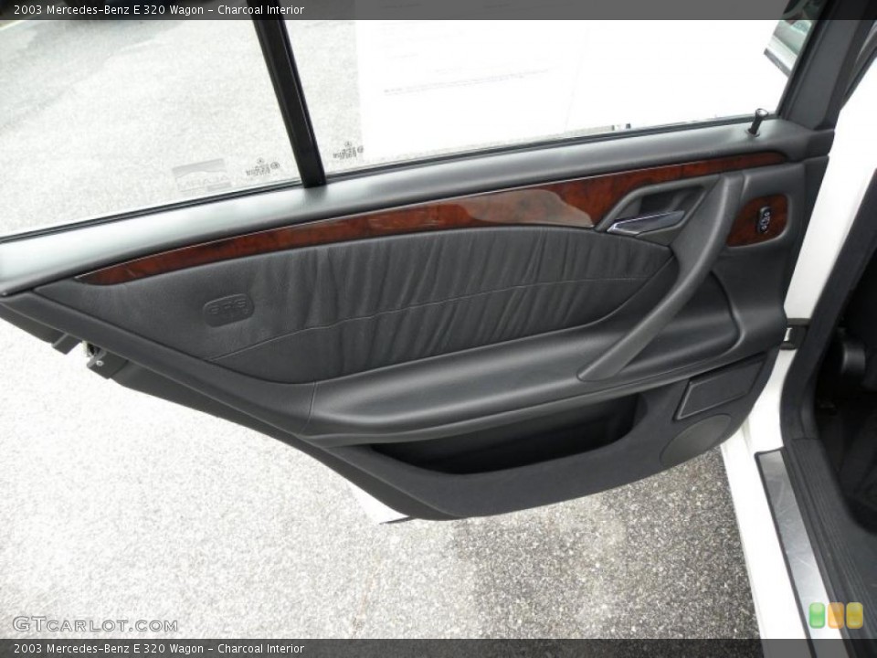 Charcoal Interior Door Panel for the 2003 Mercedes-Benz E 320 Wagon #45126314