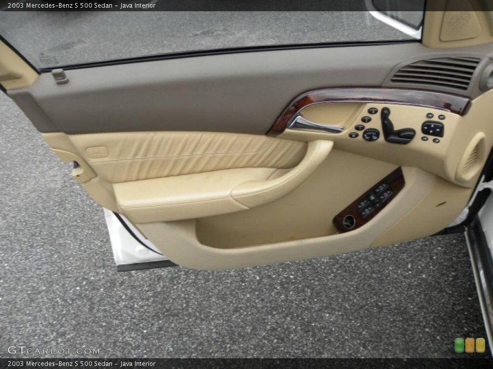 Java Interior Door Panel for the 2003 Mercedes-Benz S 500 Sedan #45126734