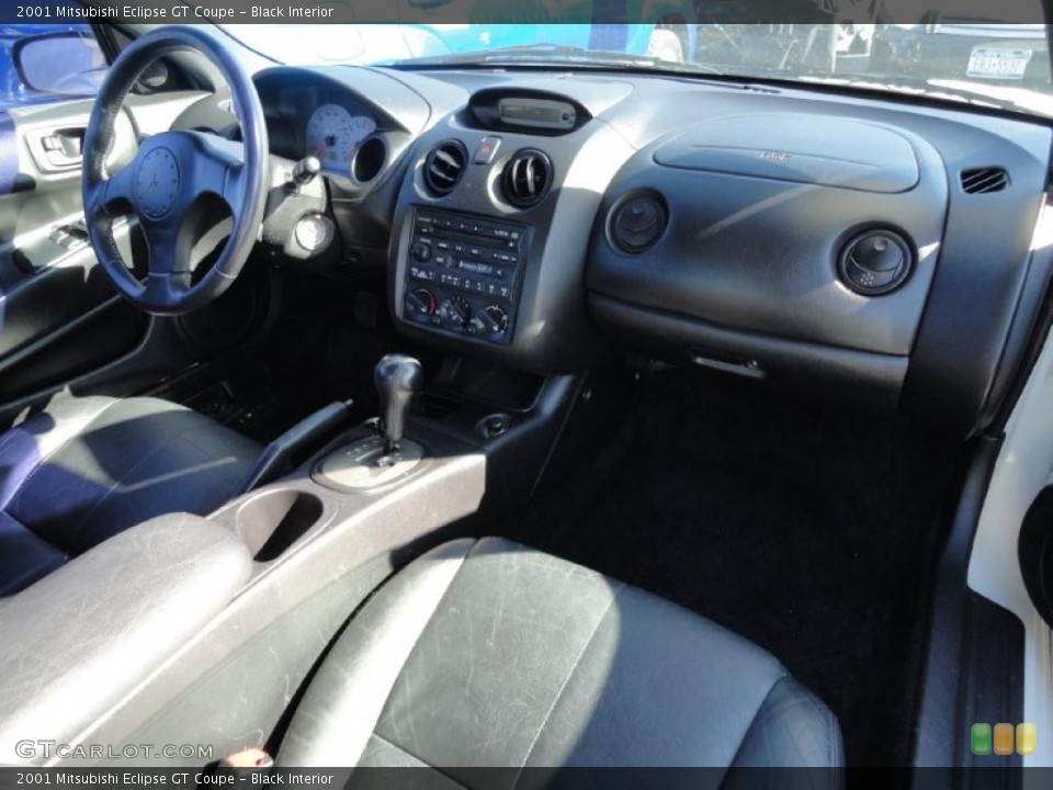 Black Interior Dashboard for the 2001 Mitsubishi Eclipse GT Coupe #45126786