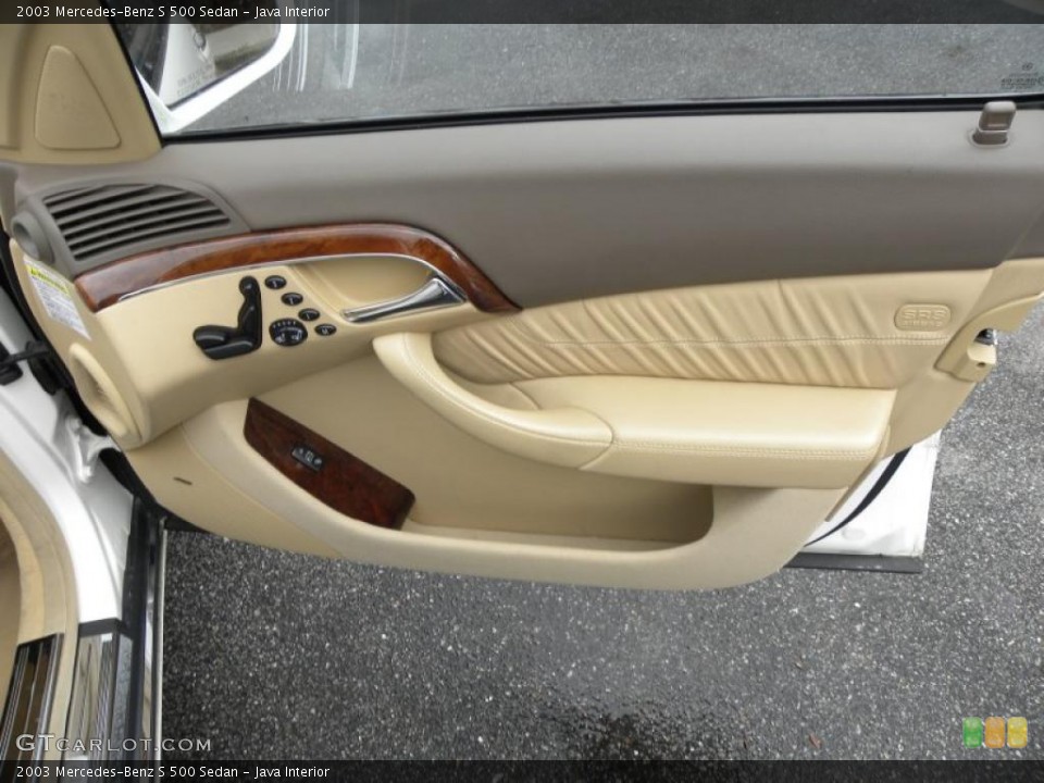 Java Interior Door Panel for the 2003 Mercedes-Benz S 500 Sedan #45126806