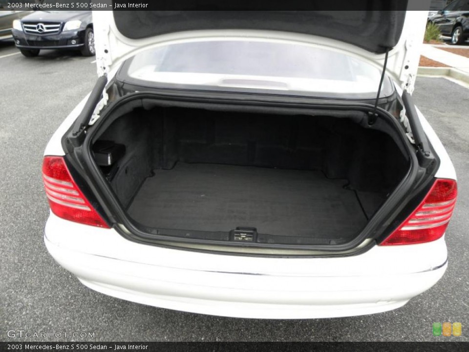 Java Interior Trunk for the 2003 Mercedes-Benz S 500 Sedan #45126906