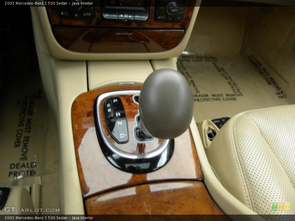 Java Interior Transmission for the 2003 Mercedes-Benz S 500 Sedan #45127006