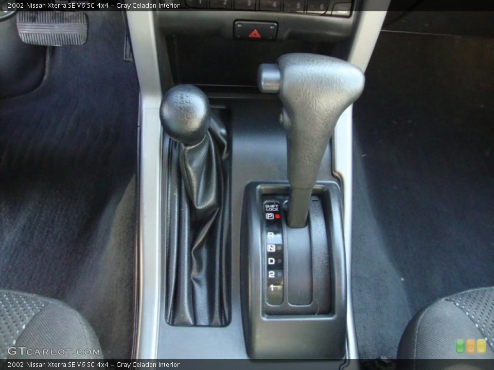 Gray Celadon Interior Transmission for the 2002 Nissan Xterra SE V6 SC 4x4 #45127118