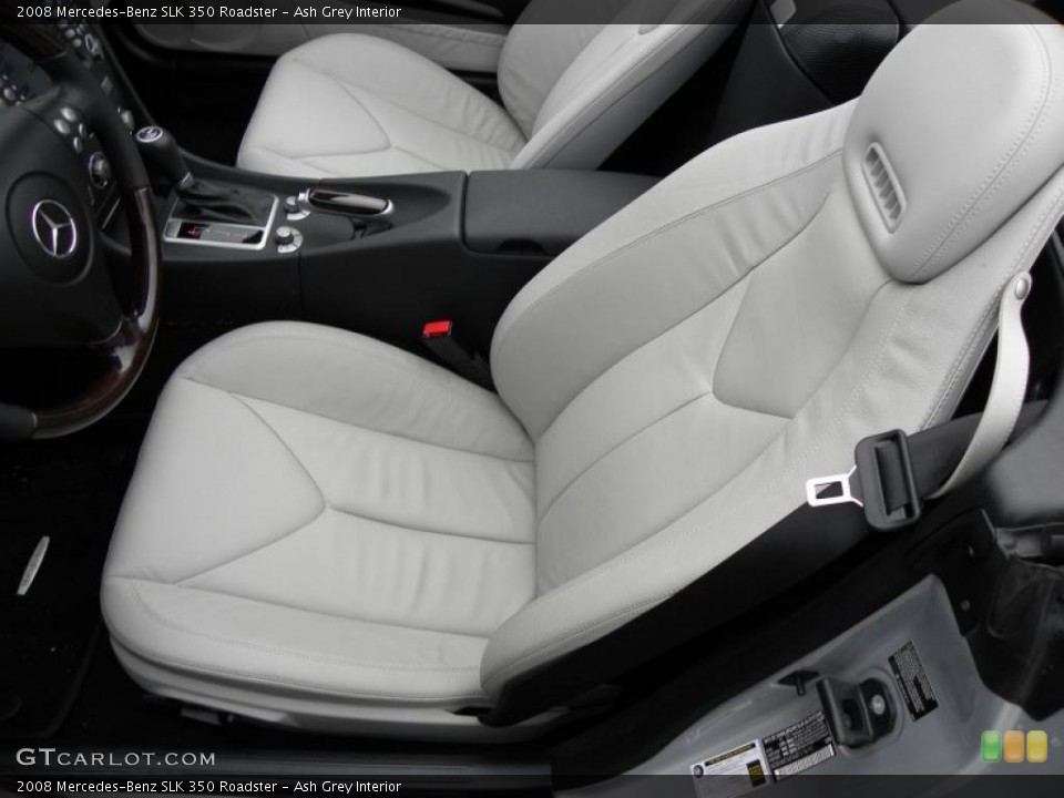 Ash Grey Interior Photo for the 2008 Mercedes-Benz SLK 350 Roadster #45127162