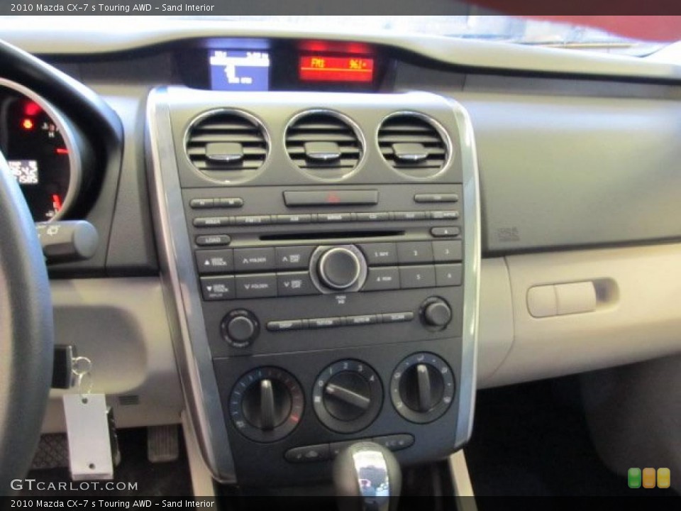 Sand Interior Controls for the 2010 Mazda CX-7 s Touring AWD #45129054