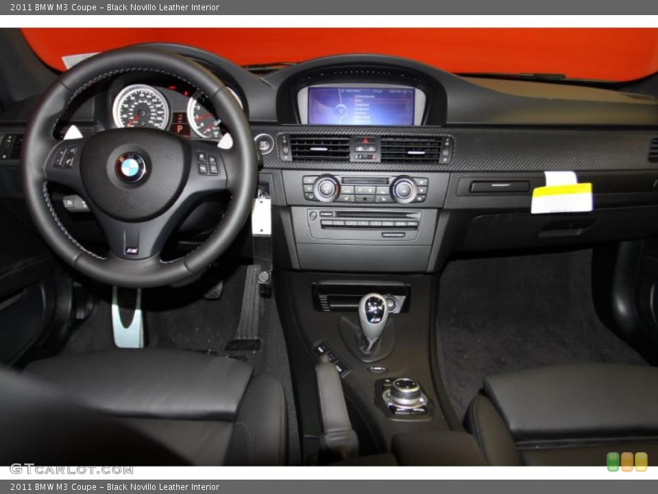 Black Novillo Leather Interior Dashboard for the 2011 BMW M3 Coupe #45129646