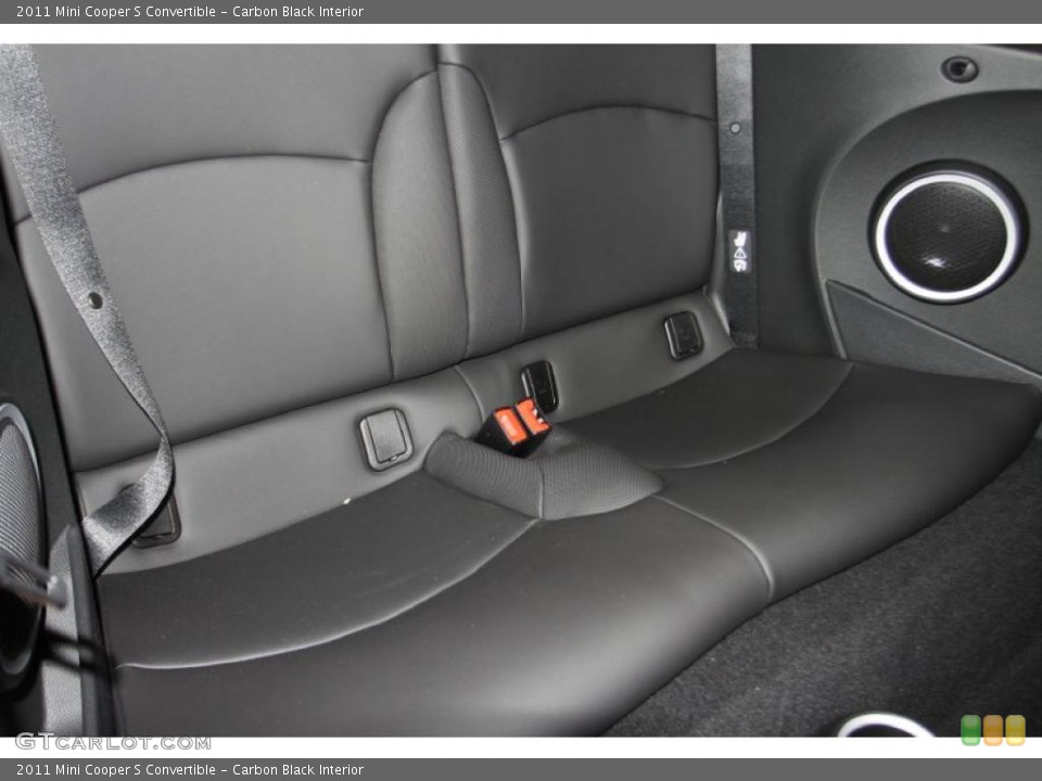 Carbon Black Interior Photo for the 2011 Mini Cooper S Convertible #45130354