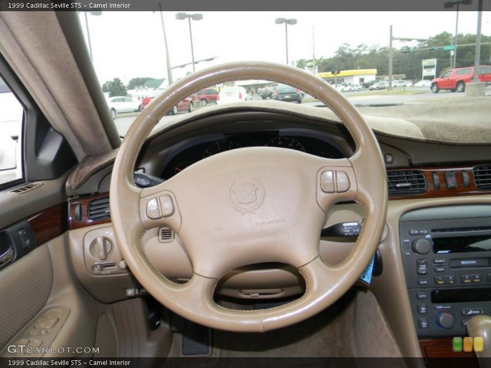 Camel Interior Steering Wheel for the 1999 Cadillac Seville STS #45132638