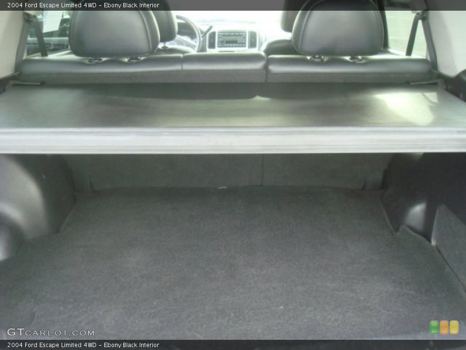 Ebony Black Interior Trunk for the 2004 Ford Escape Limited 4WD #45133306