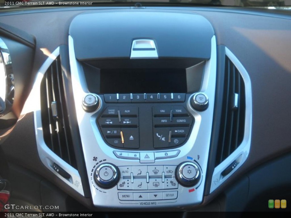 Brownstone Interior Controls for the 2011 GMC Terrain SLT AWD #45134602