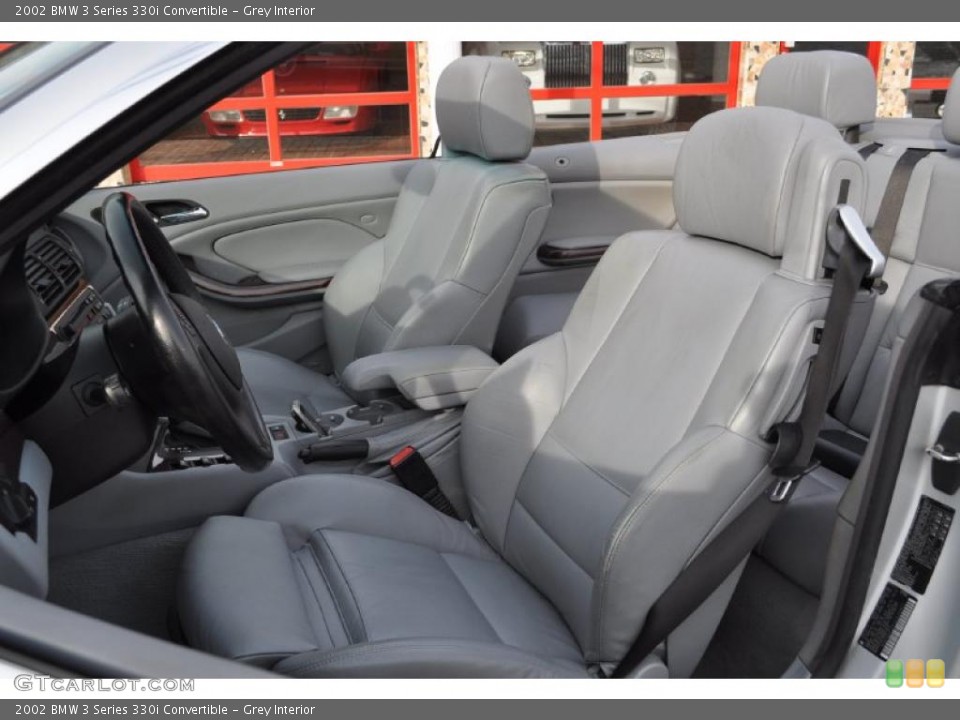 Grey Interior Photo for the 2002 BMW 3 Series 330i Convertible #45136227