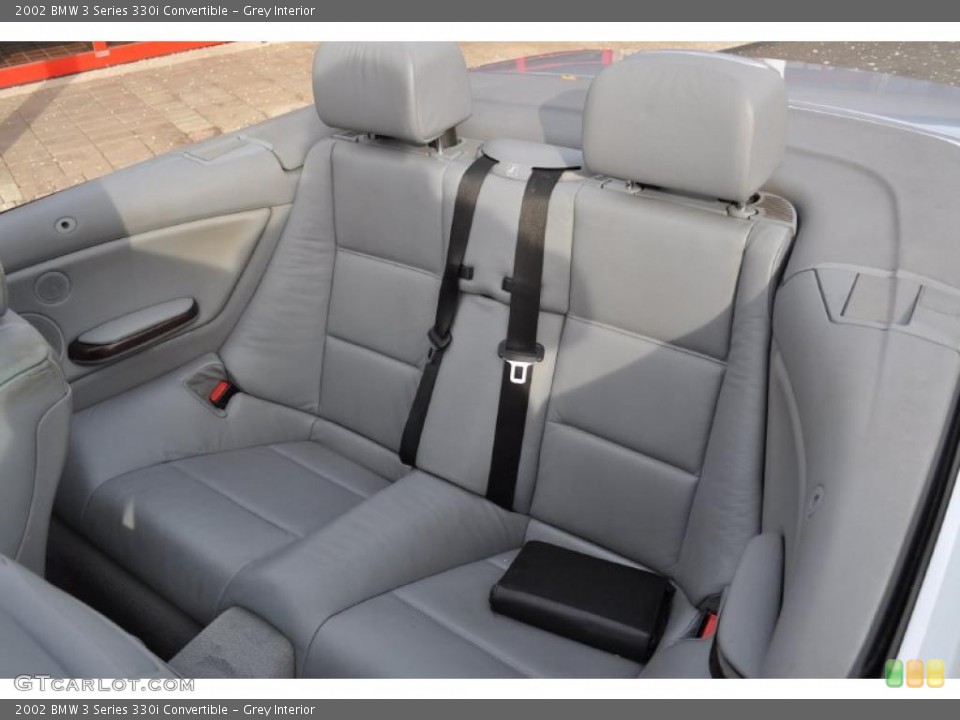 Grey Interior Photo for the 2002 BMW 3 Series 330i Convertible #45136243
