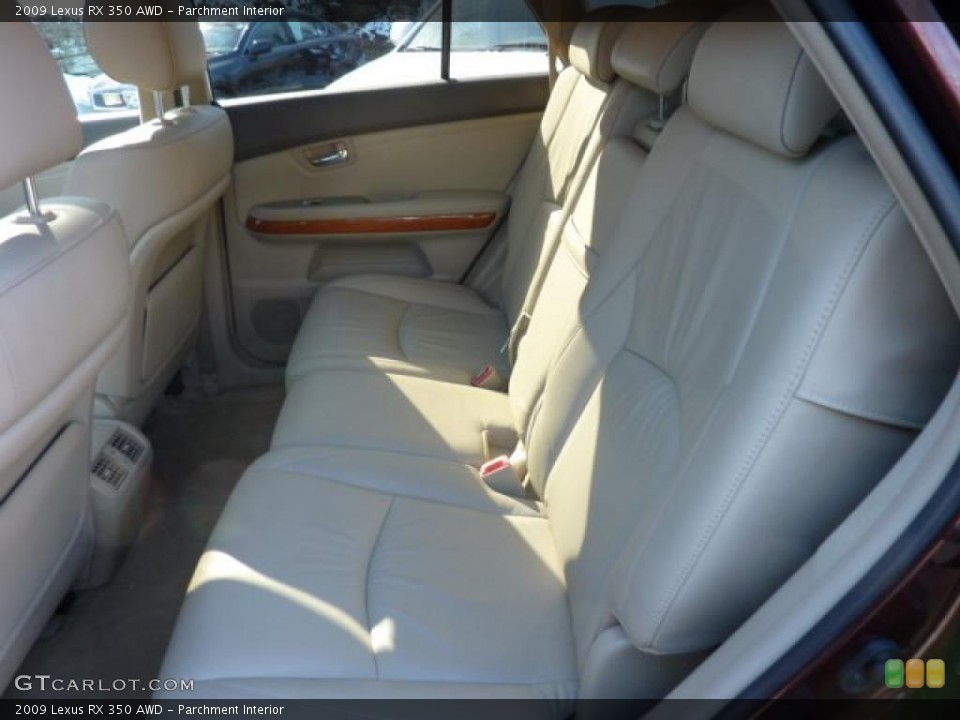 Parchment Interior Photo for the 2009 Lexus RX 350 AWD #45136455