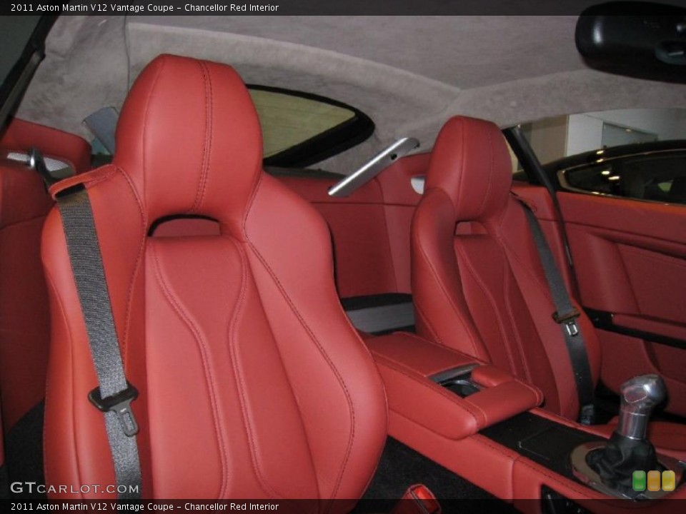 Chancellor Red Interior Photo for the 2011 Aston Martin V12 Vantage Coupe #45136699