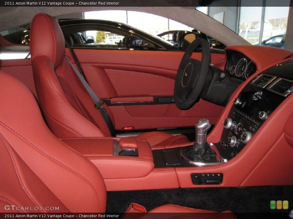 Chancellor Red Interior Photo for the 2011 Aston Martin V12 Vantage Coupe #45136715