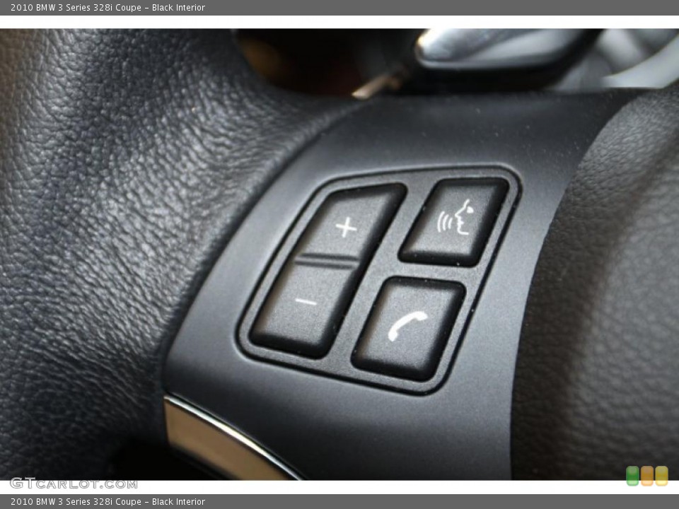 Black Interior Controls for the 2010 BMW 3 Series 328i Coupe #45137751