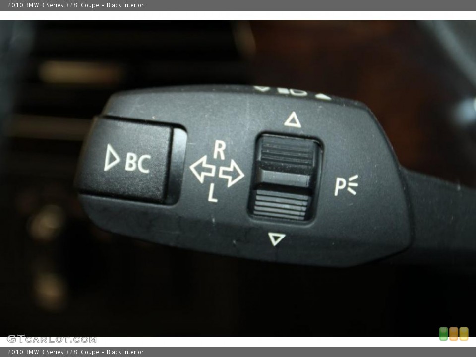 Black Interior Controls for the 2010 BMW 3 Series 328i Coupe #45137785