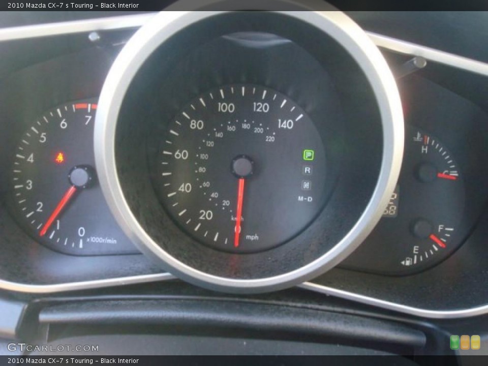 Black Interior Gauges for the 2010 Mazda CX-7 s Touring #45139131