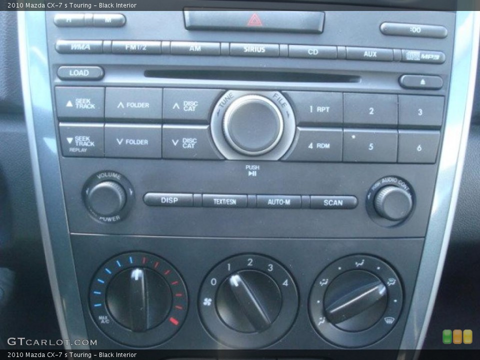 Black Interior Controls for the 2010 Mazda CX-7 s Touring #45139163