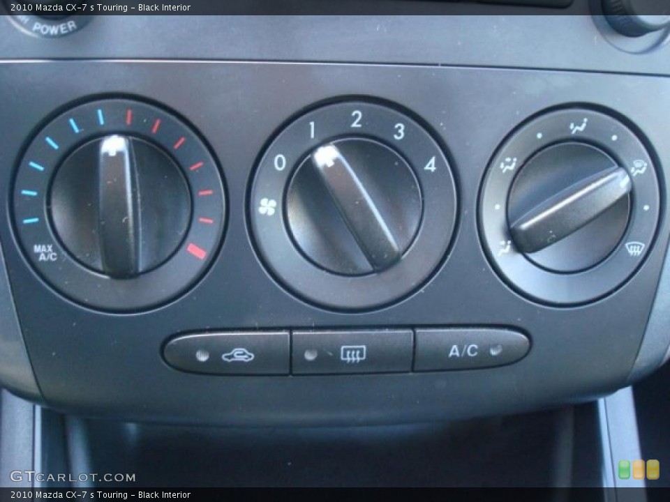 Black Interior Controls for the 2010 Mazda CX-7 s Touring #45139179