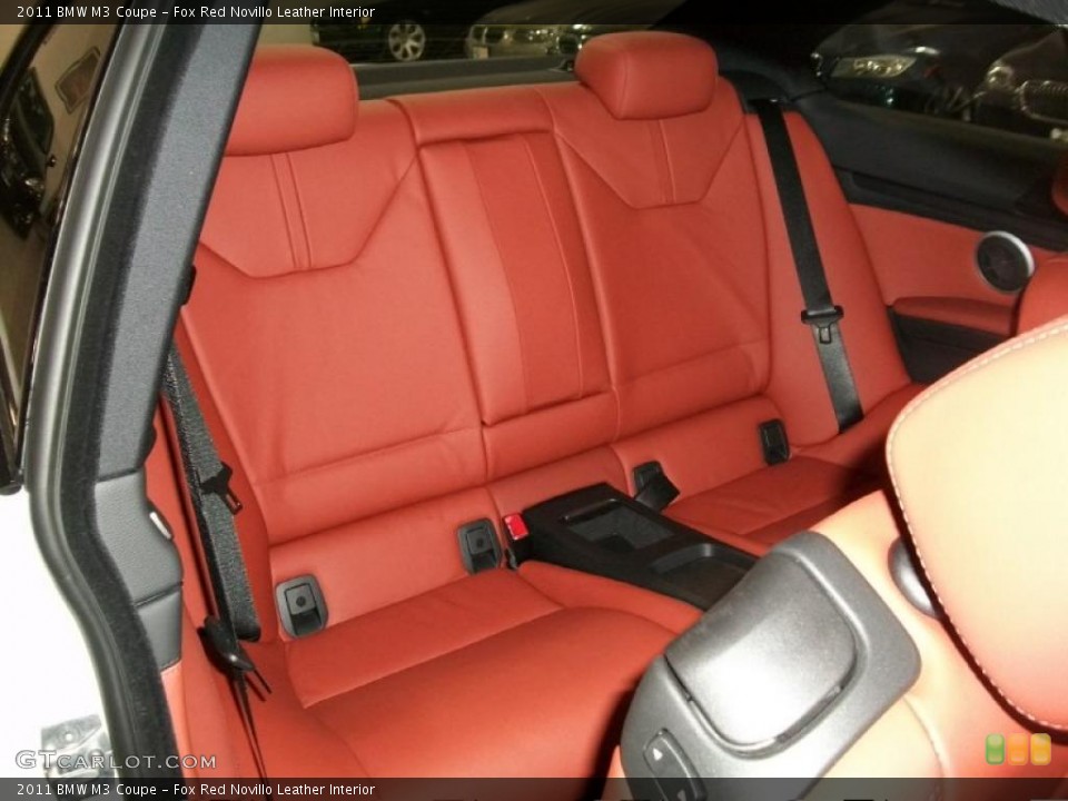 Fox Red Novillo Leather Interior Photo for the 2011 BMW M3 Coupe #45139703
