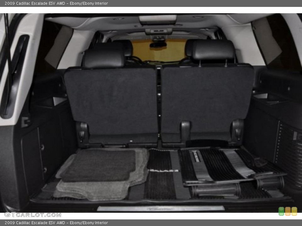 Ebony/Ebony Interior Trunk for the 2009 Cadillac Escalade ESV AWD #45144263