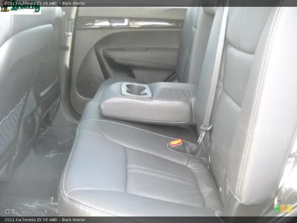 Black Interior Photo for the 2011 Kia Sorento EX V6 AWD #45146075