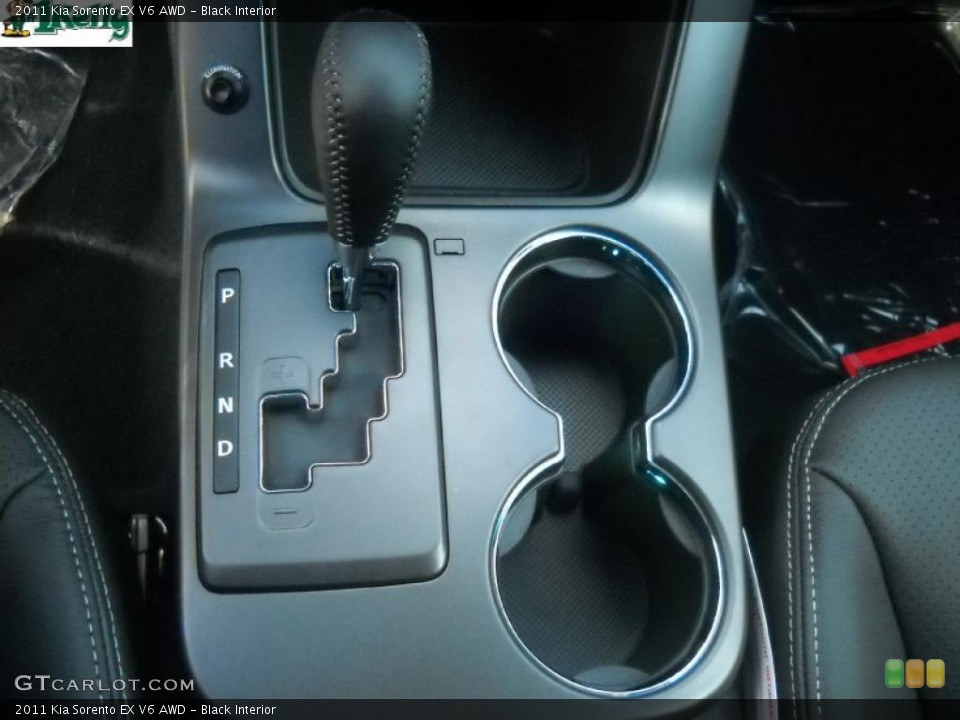Black Interior Transmission for the 2011 Kia Sorento EX V6 AWD #45146155
